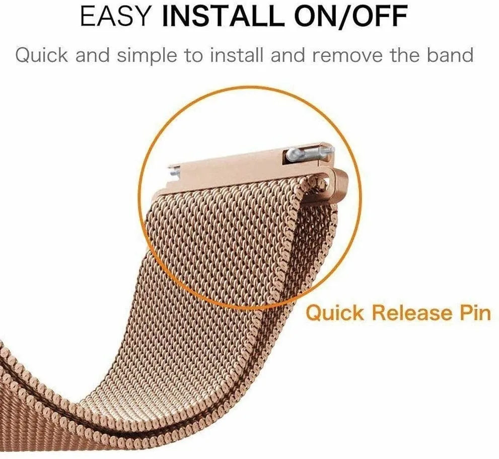 Best-Selling Redmi Watch 5 Active Milanese Strap (Rose Gold)  Last Chance!
