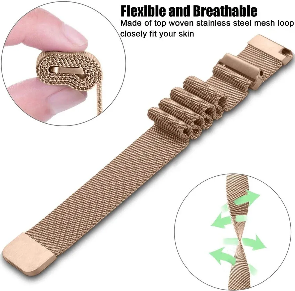 Best-Selling Redmi Watch 5 Active Milanese Strap (Rose Gold)  Last Chance!