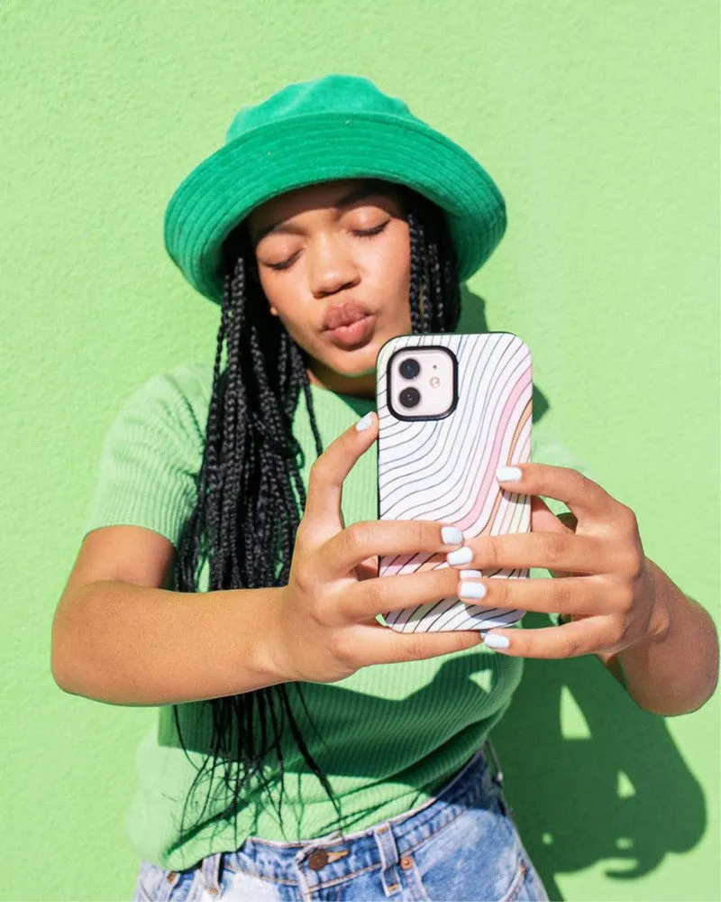Best-Selling Ride The Wave | Pastel Rainbow Lined Case  Ends Soon!