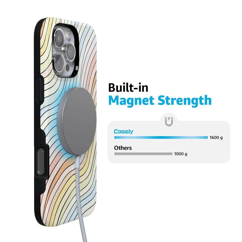 Best-Selling Ride The Wave | Pastel Rainbow Lined Case  Ends Soon!