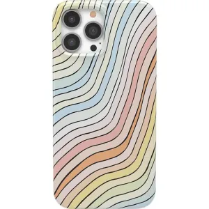 Best-Selling Ride The Wave | Pastel Rainbow Lined Case  Ends Soon!