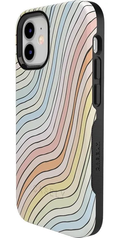 Best-Selling Ride The Wave | Pastel Rainbow Lined Case  Ends Soon!