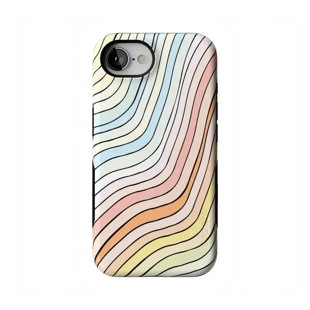 Best-Selling Ride The Wave | Pastel Rainbow Lined Case  Ends Soon!