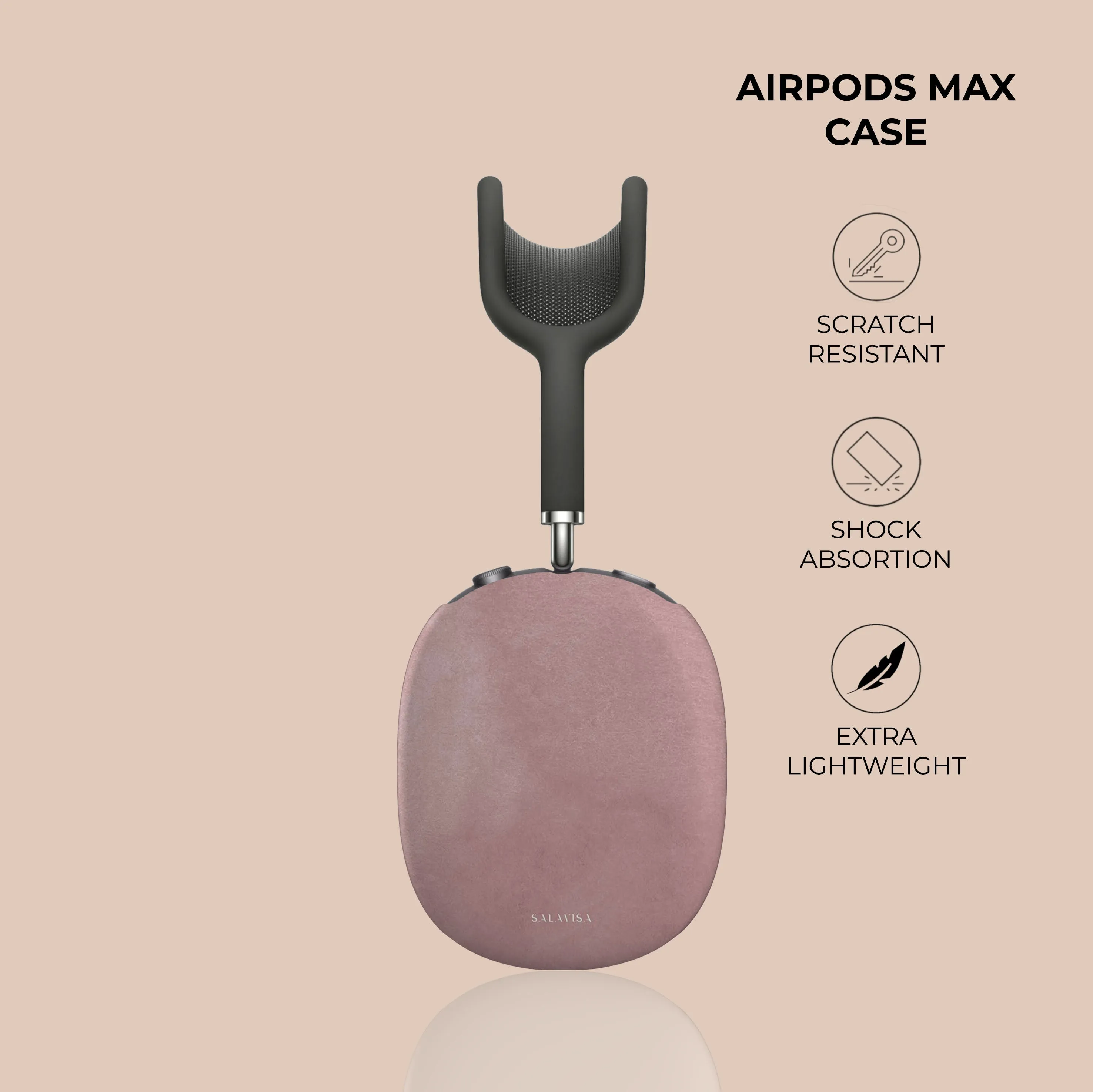 Best-Selling Rose Pink Watercolor AirPods Max Case  Dont Miss Out!