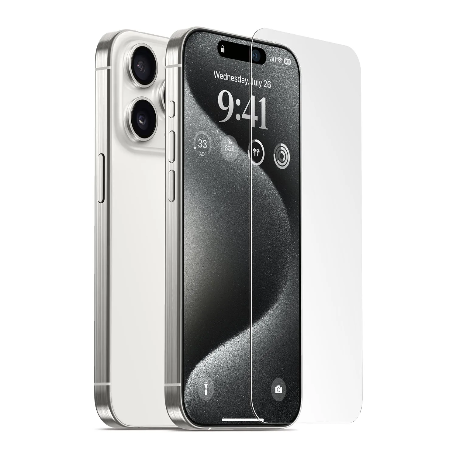 Best-Selling Tempered Glass   Screen Protector for iPhone 15 Pro  Today Only!