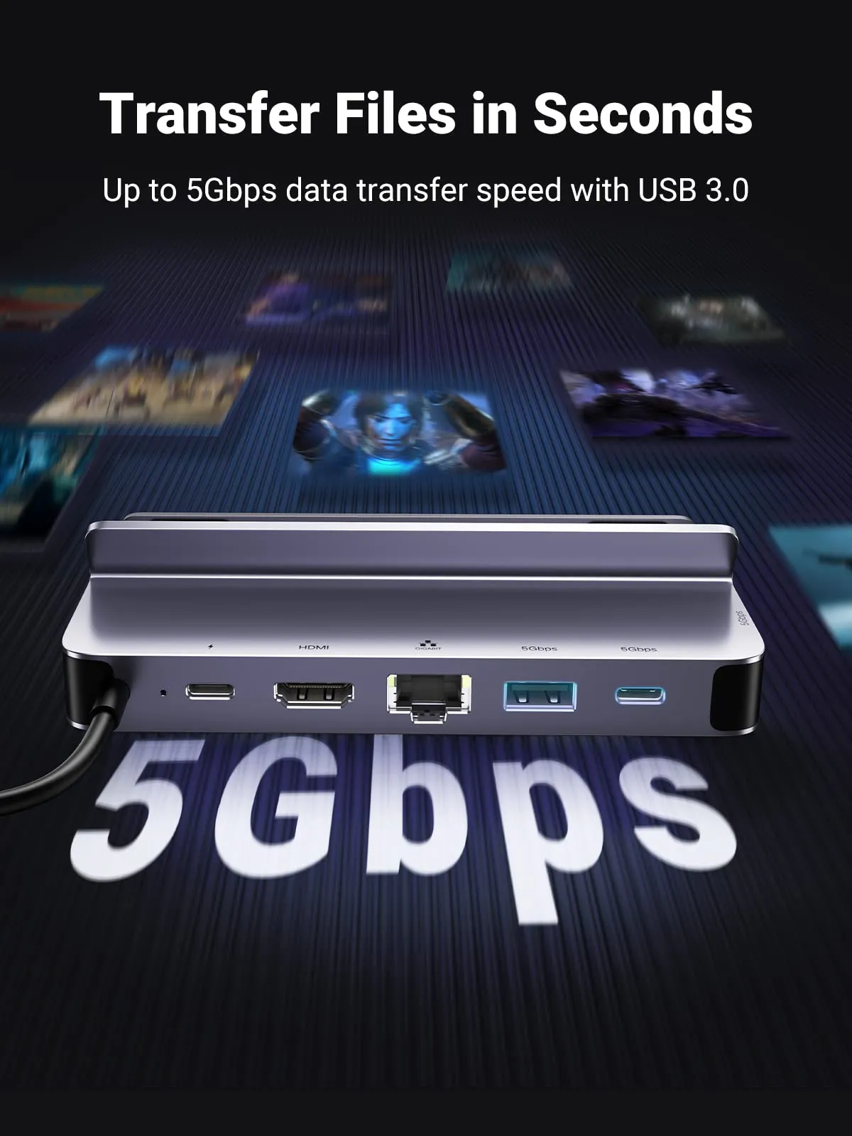 Best-Selling UGREEN Steam Deck Dock 6-in-1 USB C Docking Station with 4K@60Hz HDMI  Going Fast!