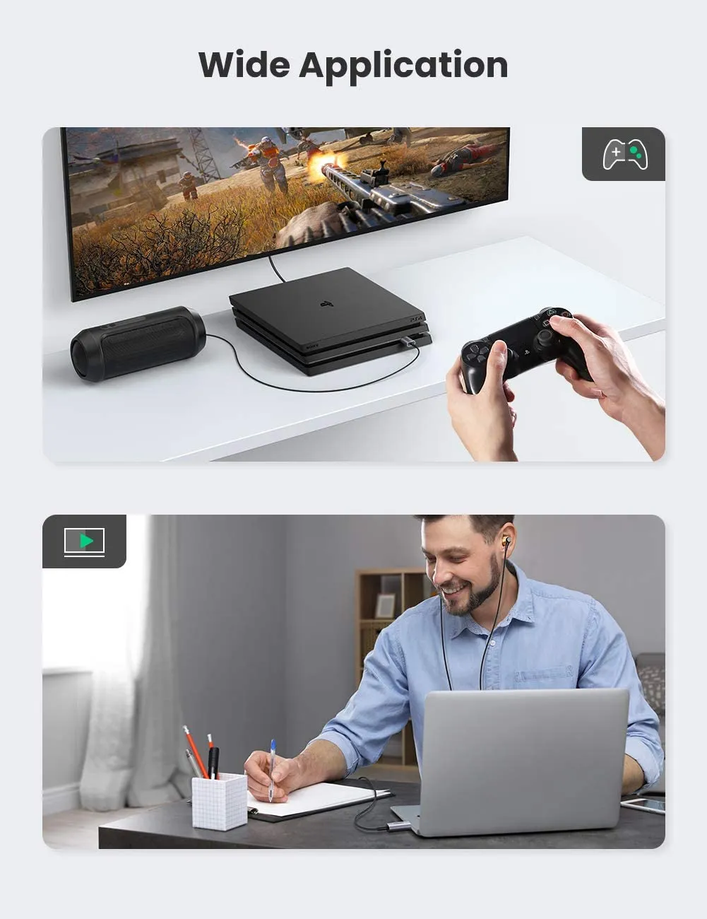 Best-Selling UGREEN USB to Audio Jack USB External Sound Card 3.5mm Audio Adapter  Limited Availability!