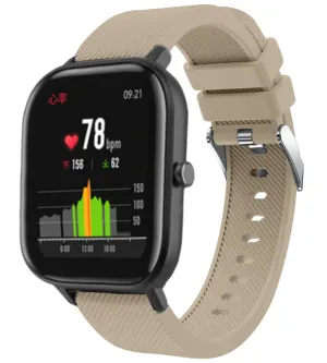 Best-Selling Xiaomi Amazfit GTS Silicone Strap (Beige)  Limited Stock!