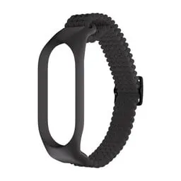 Best-Selling Xiaomi Mi Band 6 Braided Strap (Dark Grey)  Stylish & Comfortable