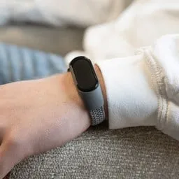 Best-Selling Xiaomi Mi Band 6 Braided Strap (Dark Grey)  Stylish & Comfortable