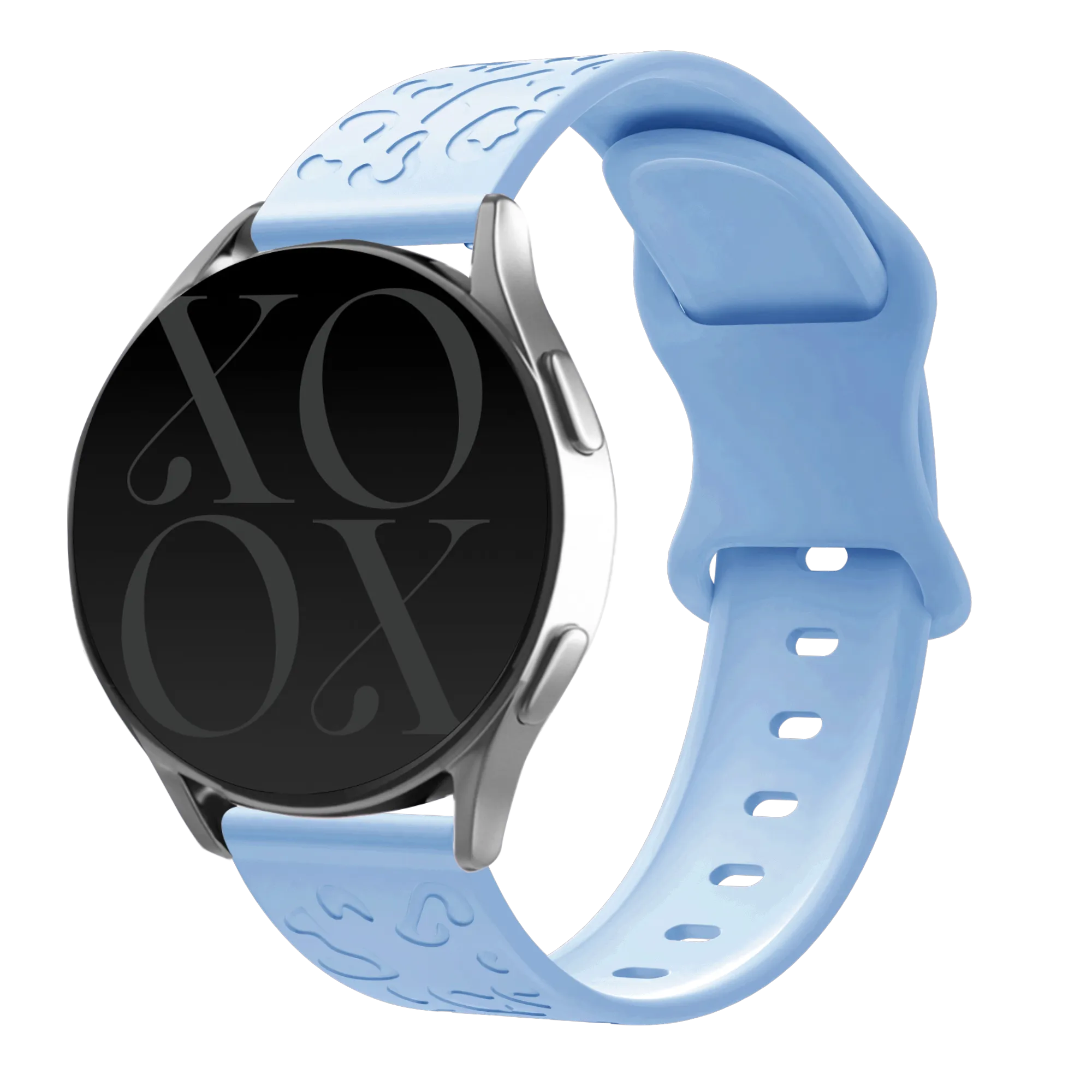Best-Selling xoxo Wildhearts Xiaomi Amazfit GTS Silicone Strap Leopard Print (Light Blue)  Almost Gone!