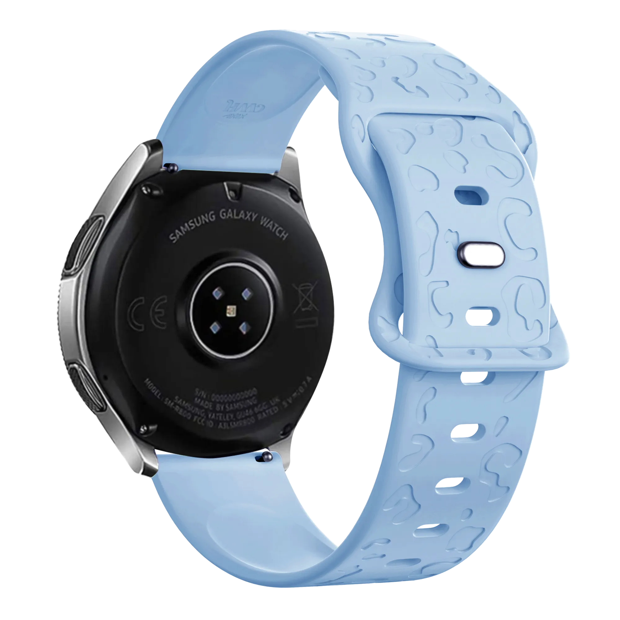 Best-Selling xoxo Wildhearts Xiaomi Amazfit GTS Silicone Strap Leopard Print (Light Blue)  Almost Gone!