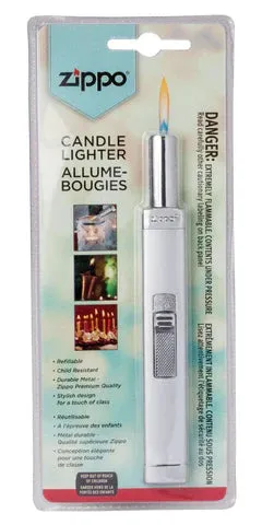 Best-Selling Zippo Brushed Chrome Candle Lighter  Limited Release!