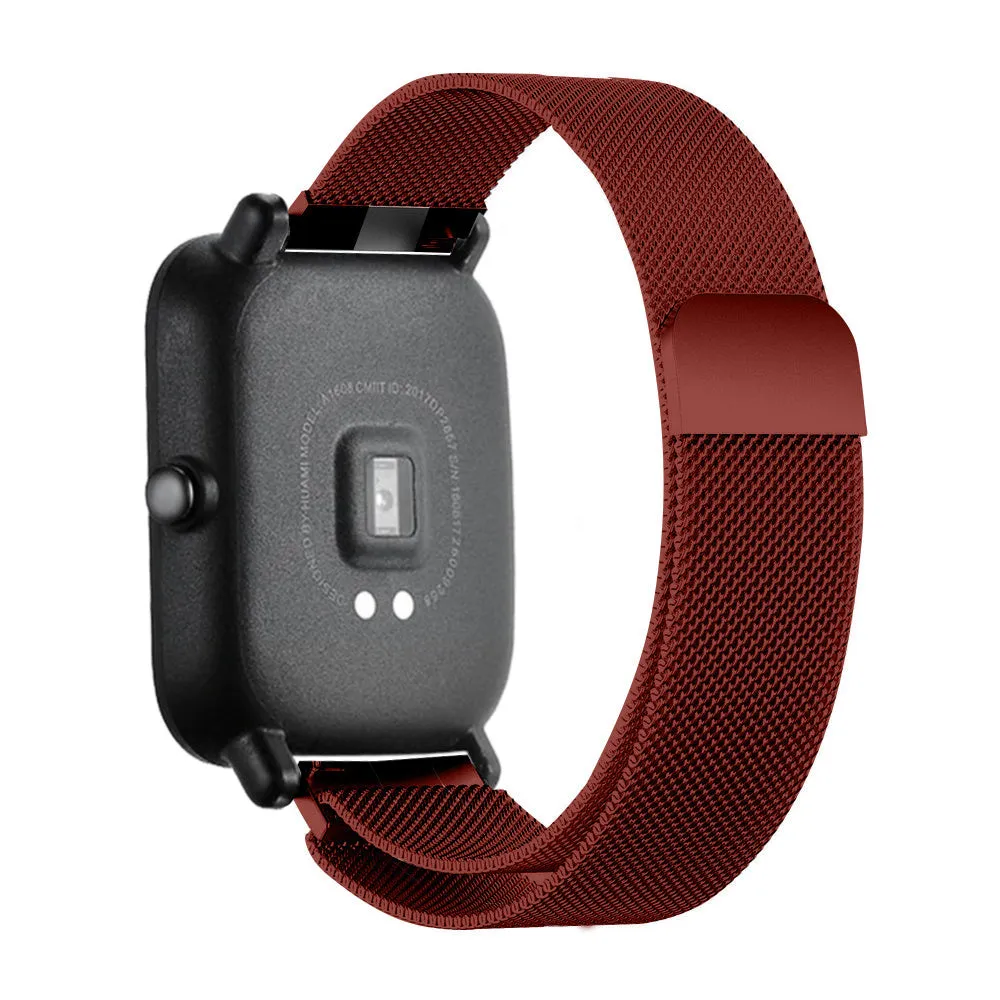 Bestseller Amazfit GTS 2 Milanese Strap (Red)  Today Only!