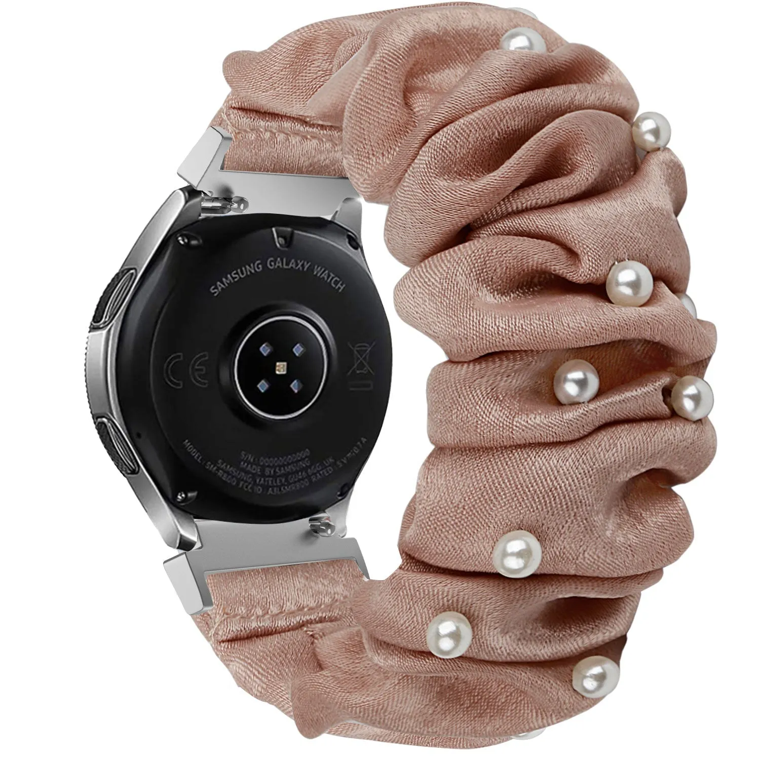 Bestseller Amazfit GTS 2 Scrunchie Strap (Beige with Pearls)  Dont Miss Out!