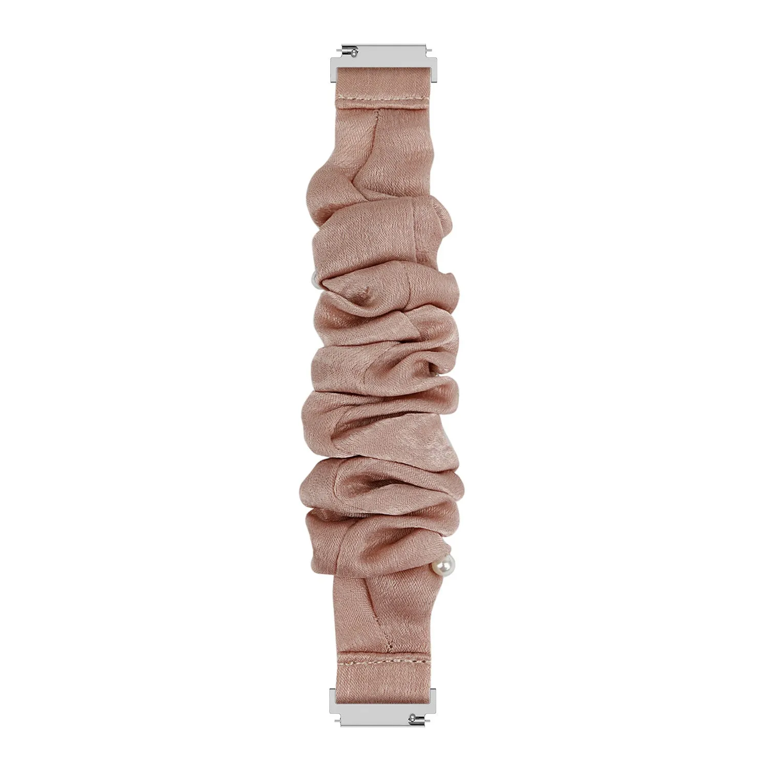 Bestseller Amazfit GTS 2 Scrunchie Strap (Beige with Pearls)  Dont Miss Out!