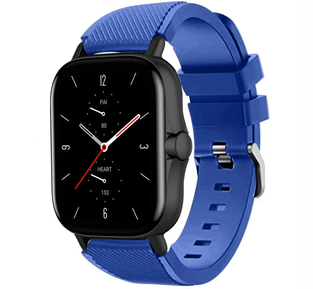 Bestseller Amazfit GTS 2 Silicone Strap (Blue)  Dont Miss Out!