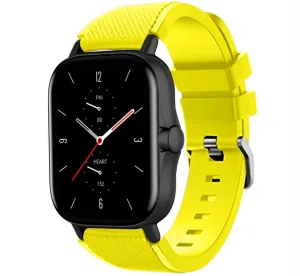 Bestseller Amazfit GTS 2 Silicone Strap (Yellow)  Dont Miss Out!