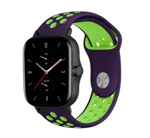 Bestseller Amazfit GTS 2 Sport Strap (Purple/Green)  Today Only!