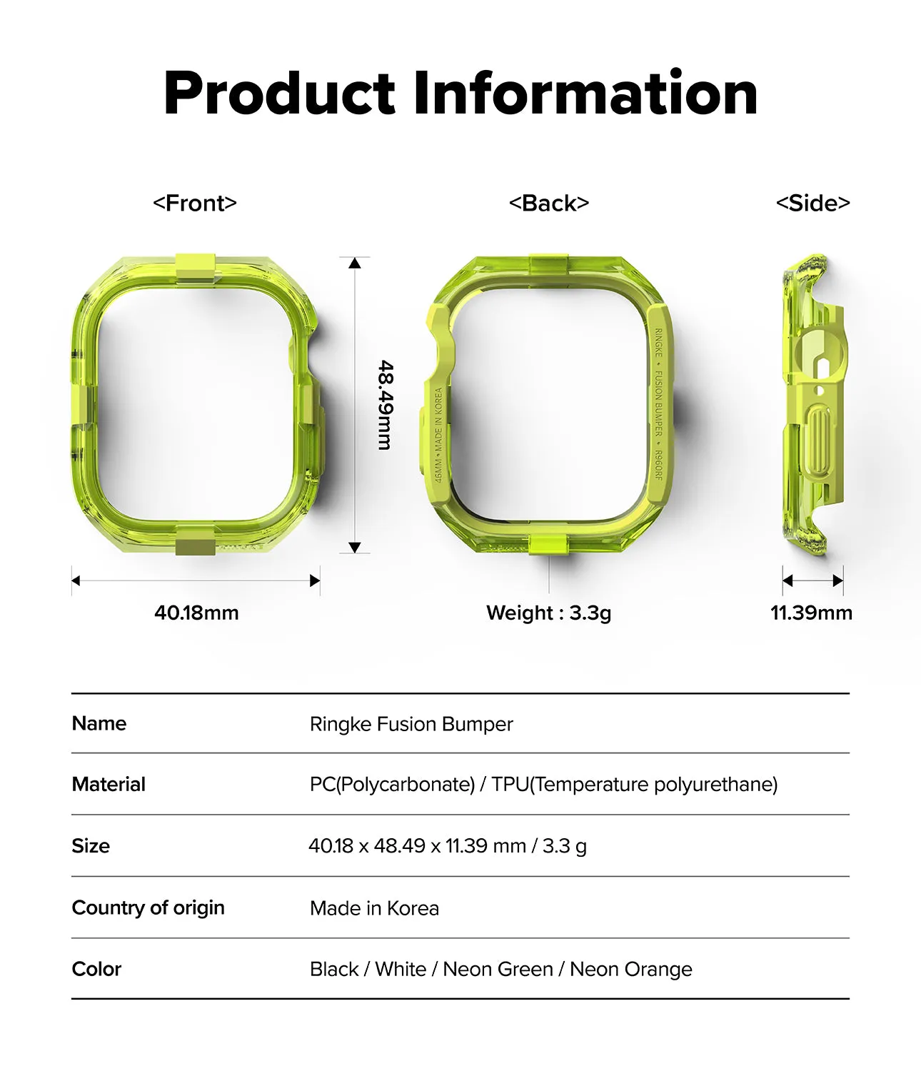 Bestseller Apple Watch 10 (42mm) Case | Fusion Bumper  Almost Gone!