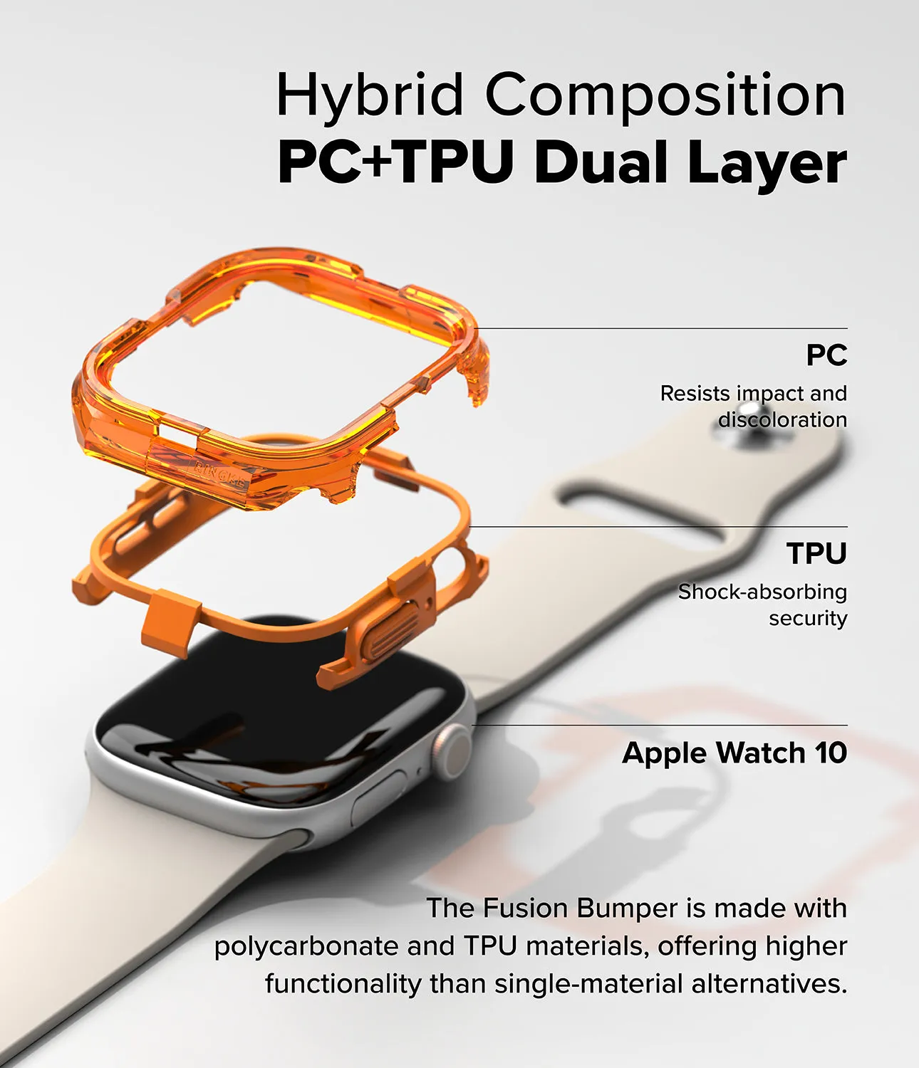 Bestseller Apple Watch 10 (42mm) Case | Fusion Bumper  Almost Gone!