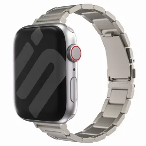 Bestseller Apple Watch Luxury Metal Strap 'Slim' (Starlight)  Almost Sold Out!