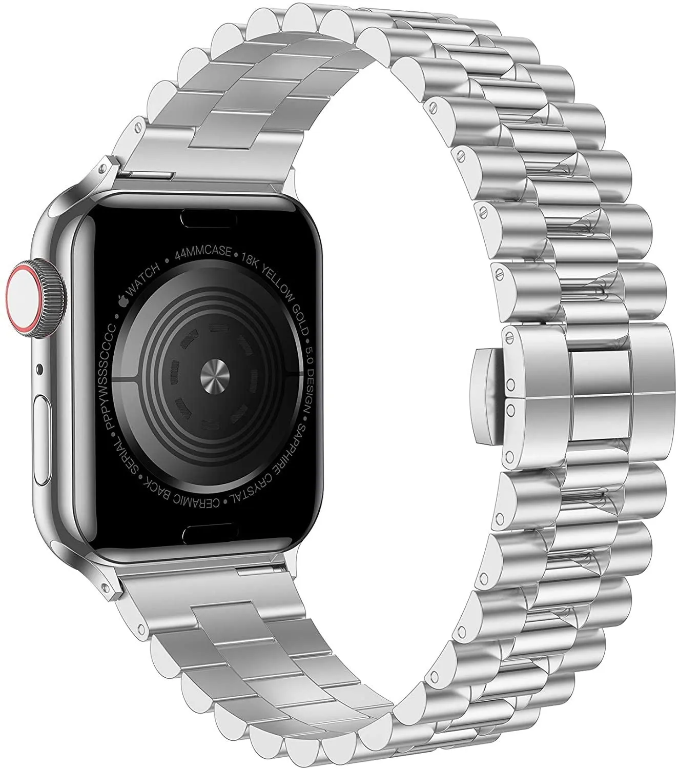 Bestseller Apple Watch Steel Strap Presidential (Silver)  Today Only!
