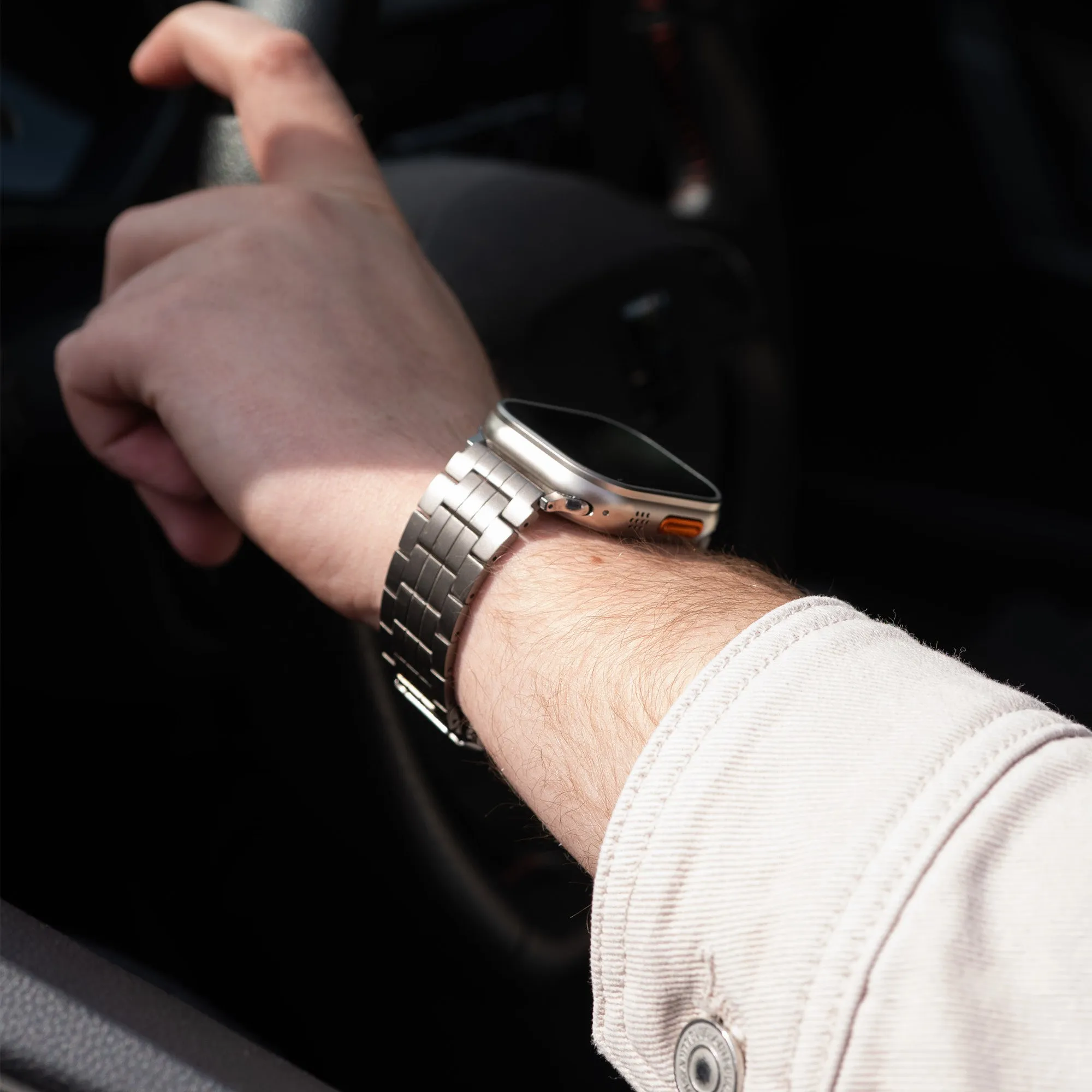 Bestseller Apple Watch Titanium Strap Duo (Titanium)  Going Fast!