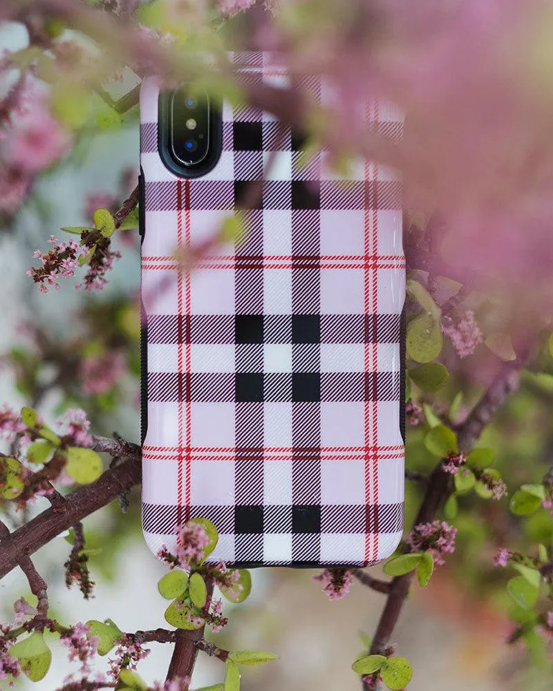 Bestseller As if! | Light Purple Plaid Case  Stylish & Comfortable