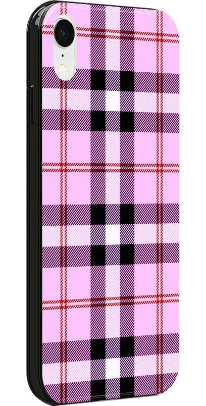 Bestseller As if! | Light Purple Plaid Case  Stylish & Comfortable