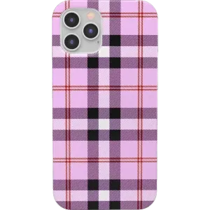 Bestseller As if! | Light Purple Plaid Case  Stylish & Comfortable