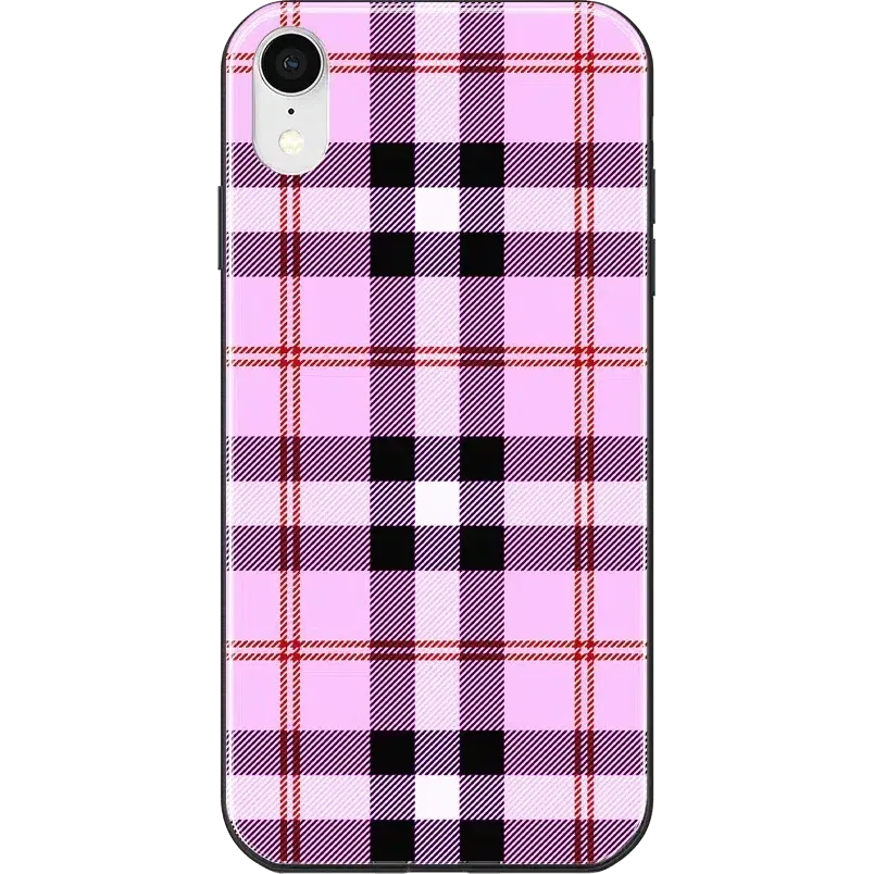 Bestseller As if! | Light Purple Plaid Case  Stylish & Comfortable