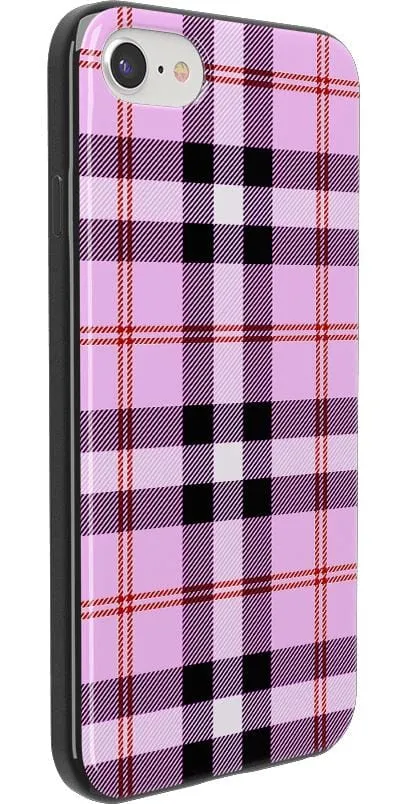 Bestseller As if! | Light Purple Plaid Case  Stylish & Comfortable