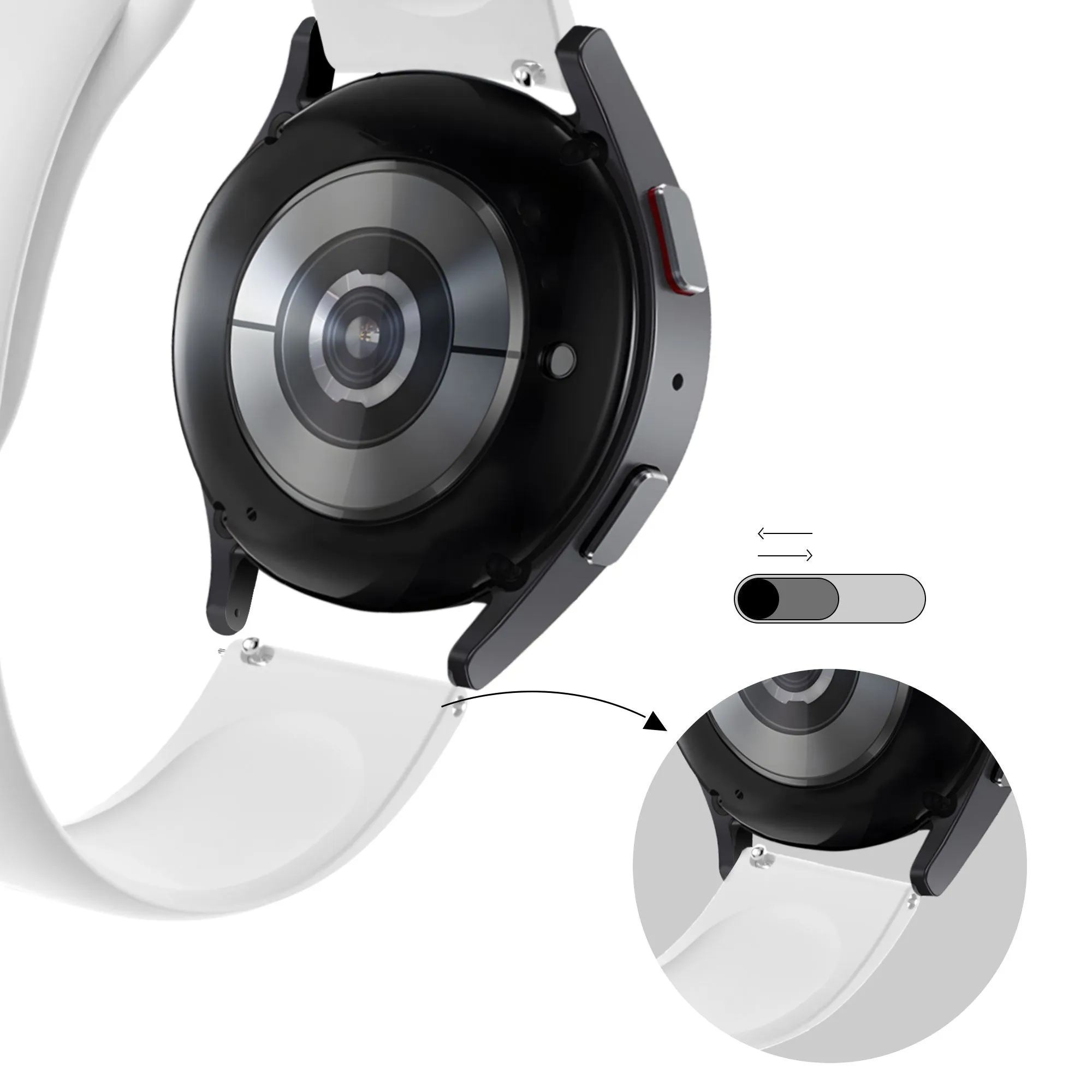 Bestseller Bandz Amazfit GTS 2 Sport Strap 'Deluxe' (White)  Dont Miss Out!