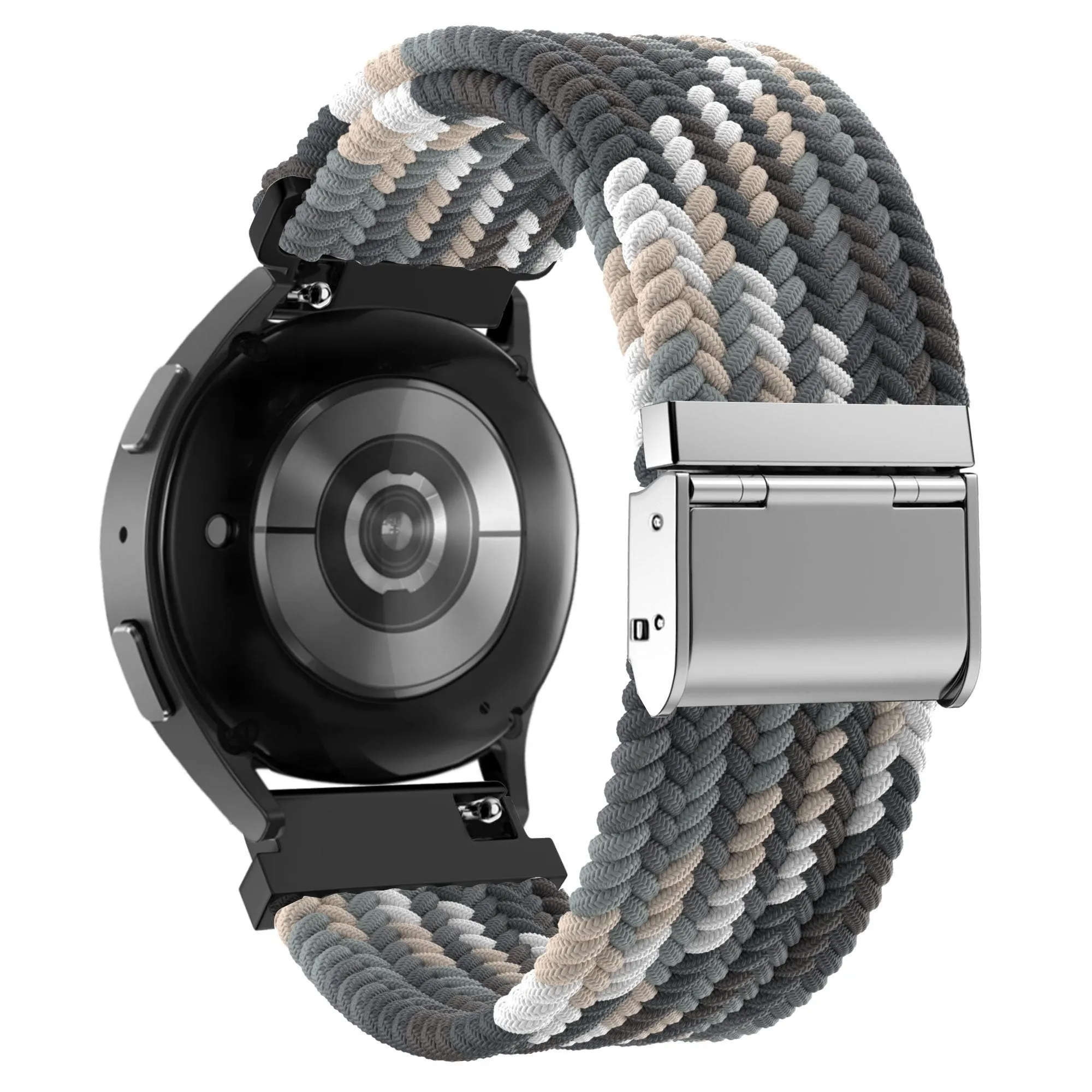 Bestseller Bandz Amazfit GTS 4 Woven Nylon Strap (Black Mix)  Limited Availability!