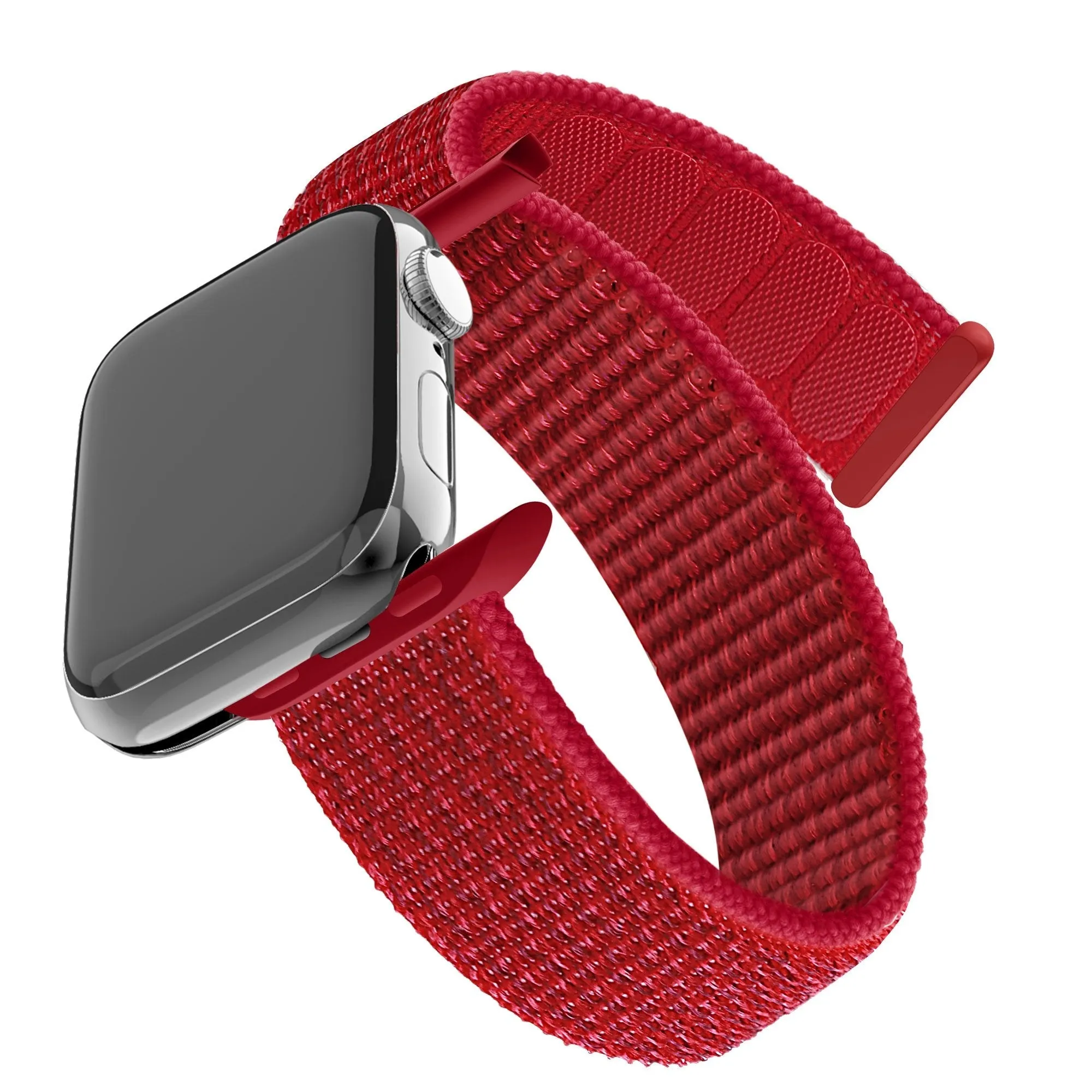 Bestseller Bandz Apple Watch Nylon Strap 'Classic' (Red)  Ends Soon!