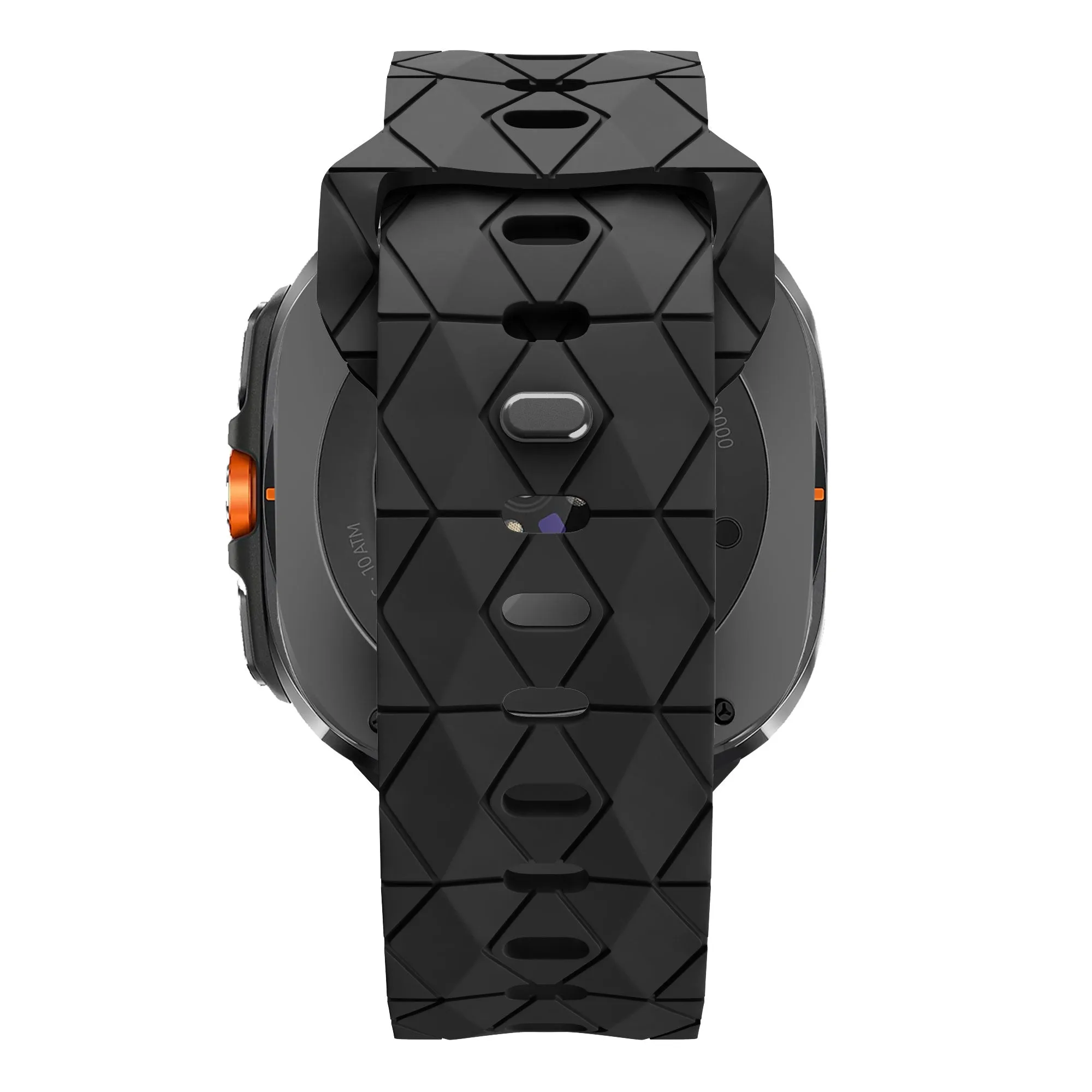 Bestseller Bandz Samsung Galaxy Watch Ultra Silicone Strap 'Hexagons' (Black)  Today Only!