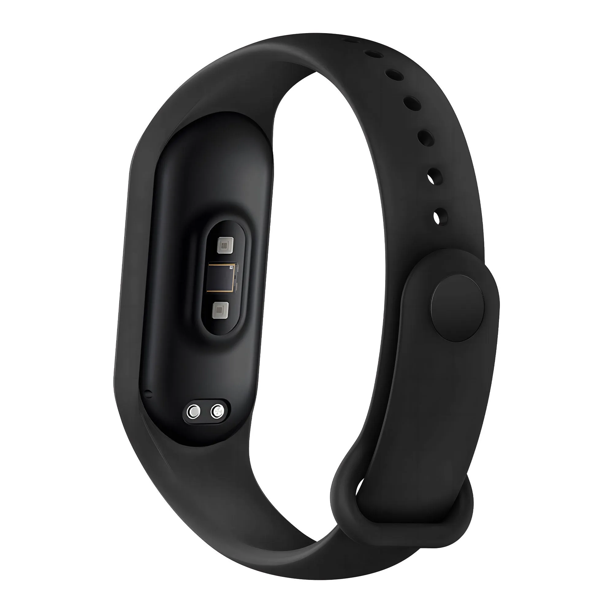 Bestseller Bandz Xiaomi Mi Band 5 / 6 Silicone Strap 'Classic' (Black)  Stylish & Comfortable