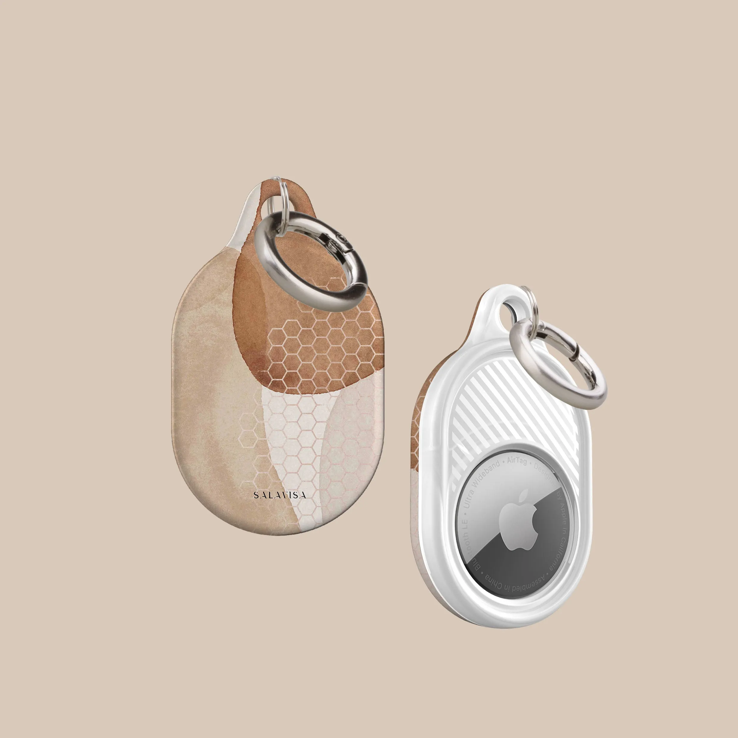 Bestseller Beige Aesthetic AirTag Holder  Today Only!
