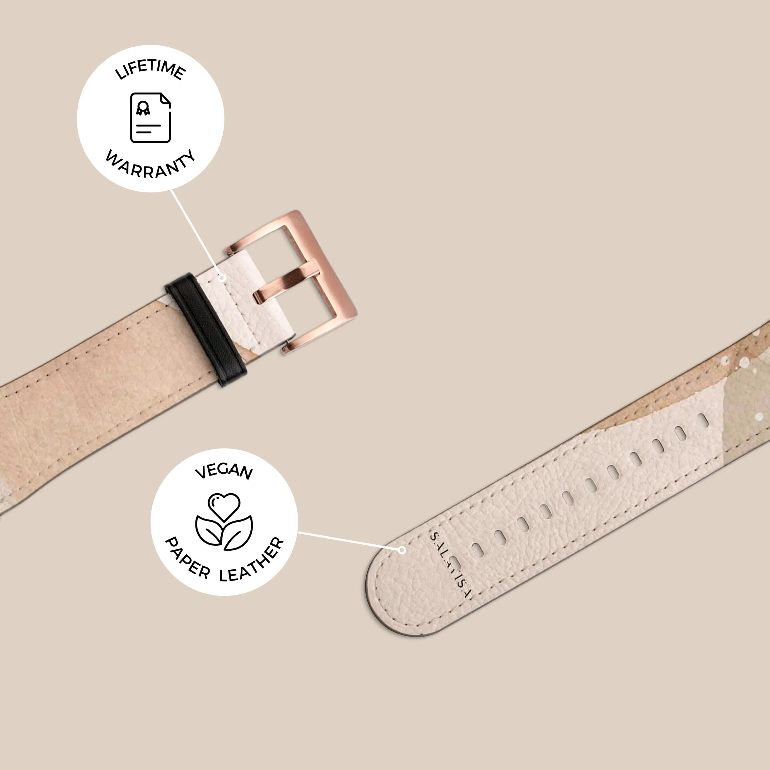 Bestseller Beige Crush Galaxy Watch Band  Limited Availability!