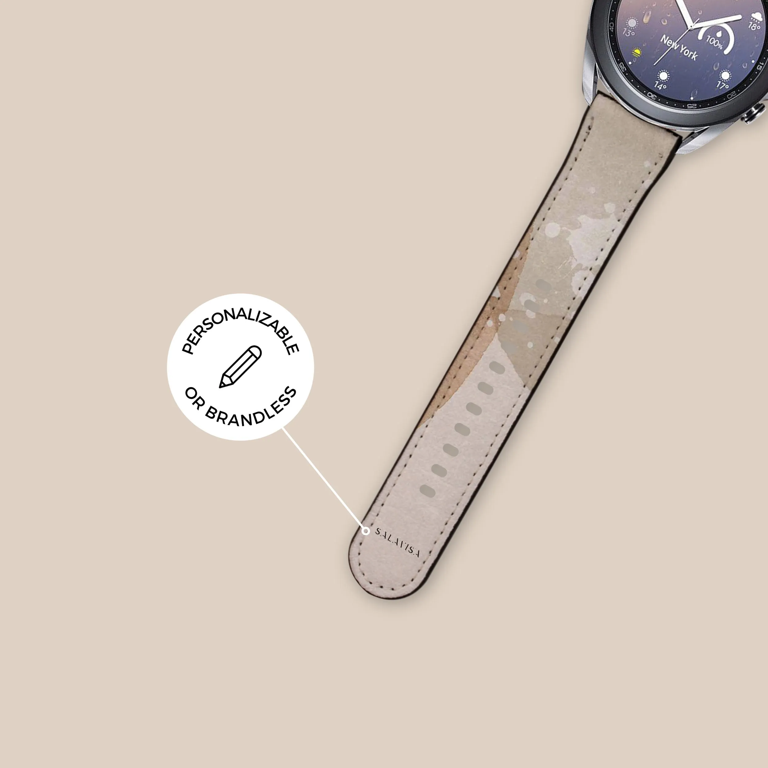 Bestseller Beige Crush Galaxy Watch Band  Limited Availability!