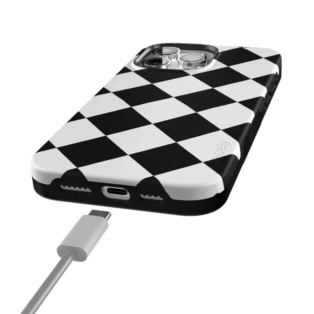 Bestseller Black Checkerboard | High Contrast Design Case  Dont Miss Out!
