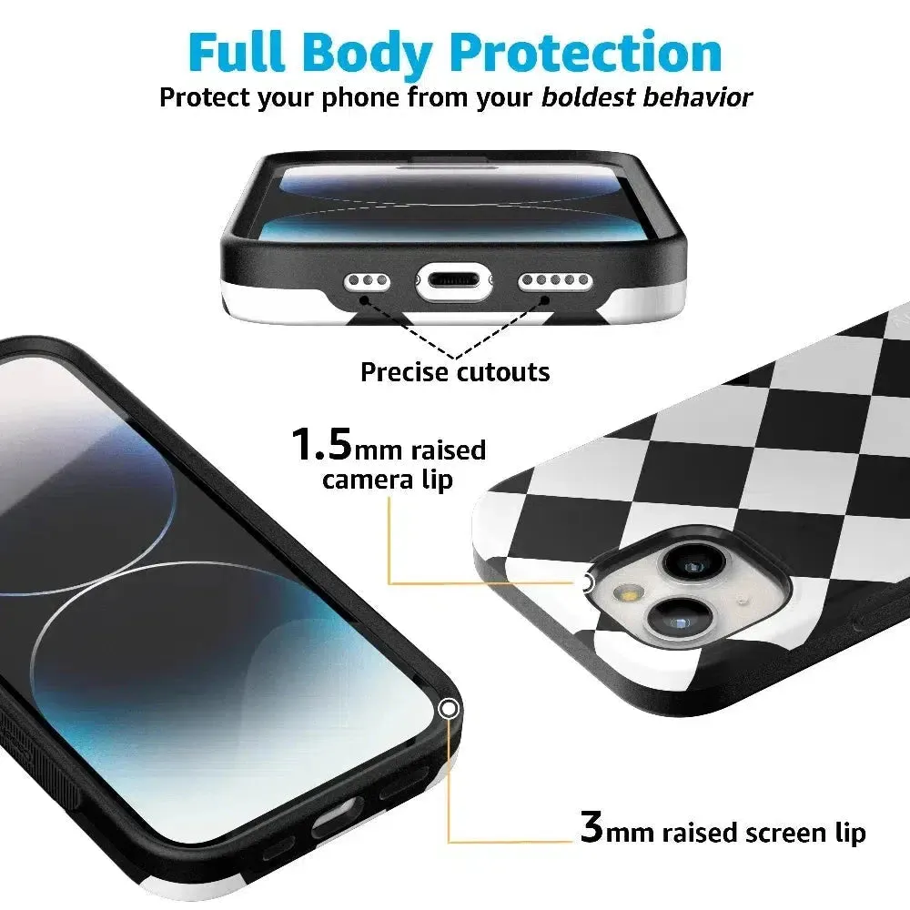 Bestseller Black Checkerboard | High Contrast Design Case  Dont Miss Out!