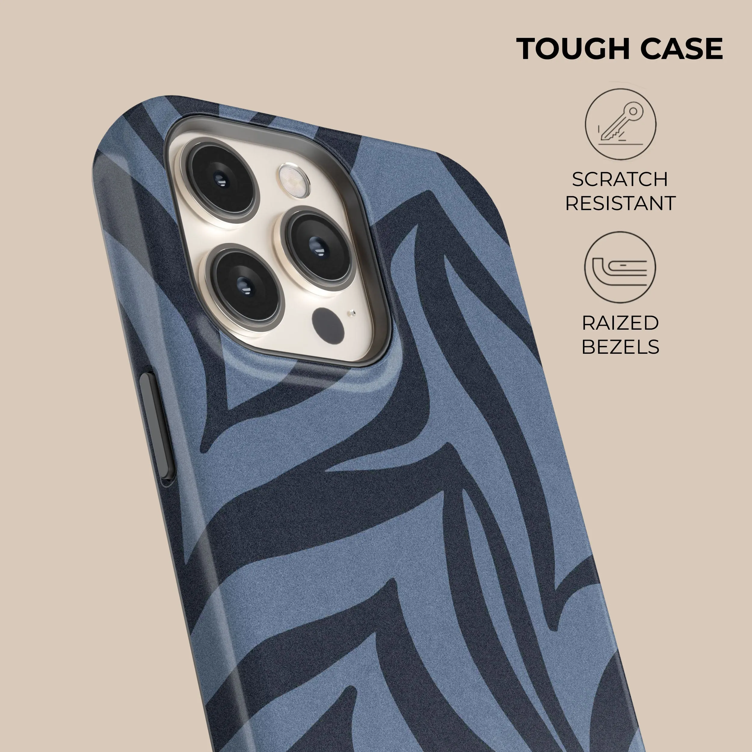 Bestseller Blue Zebra Phone Case  Last Few Pieces!