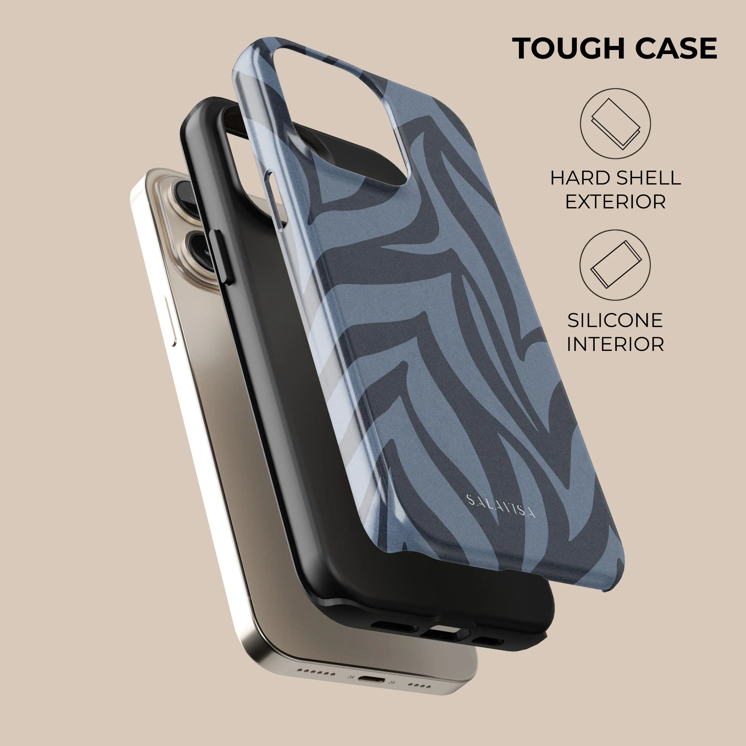 Bestseller Blue Zebra Phone Case  Last Few Pieces!