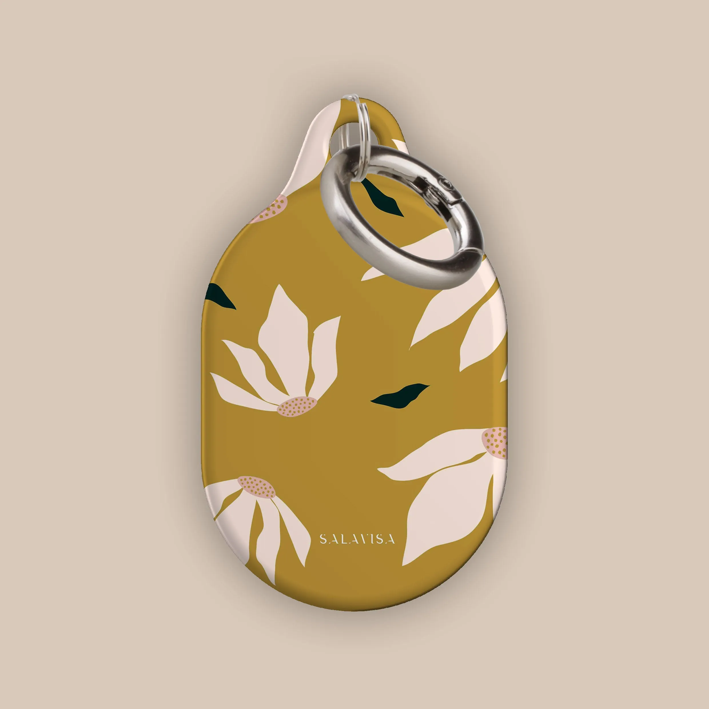 Bestseller Burnt Yellow Flowers AirTag Holder  Almost Sold Out!