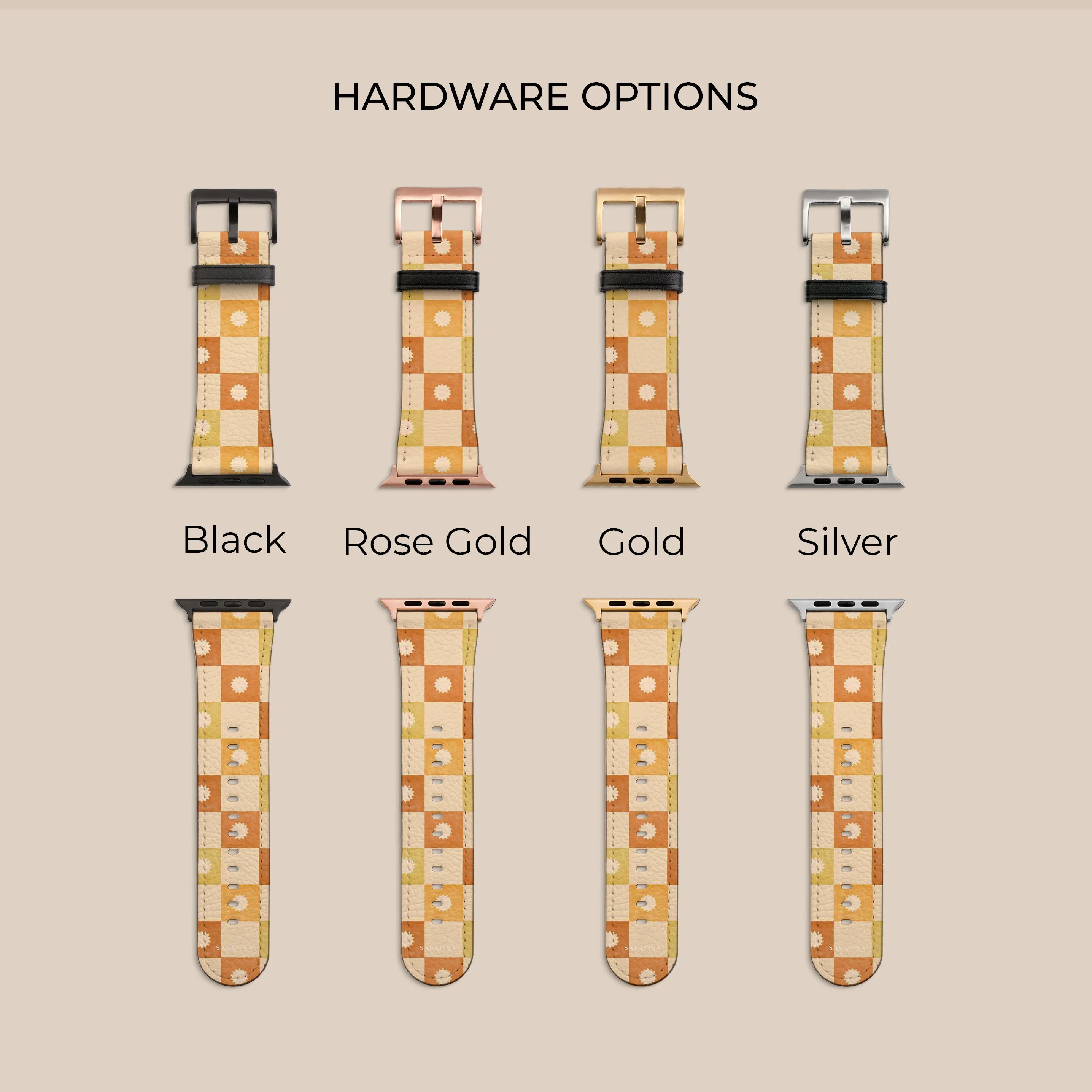 Bestseller Checkered Elegance Apple Watch Band  Limited Stock!