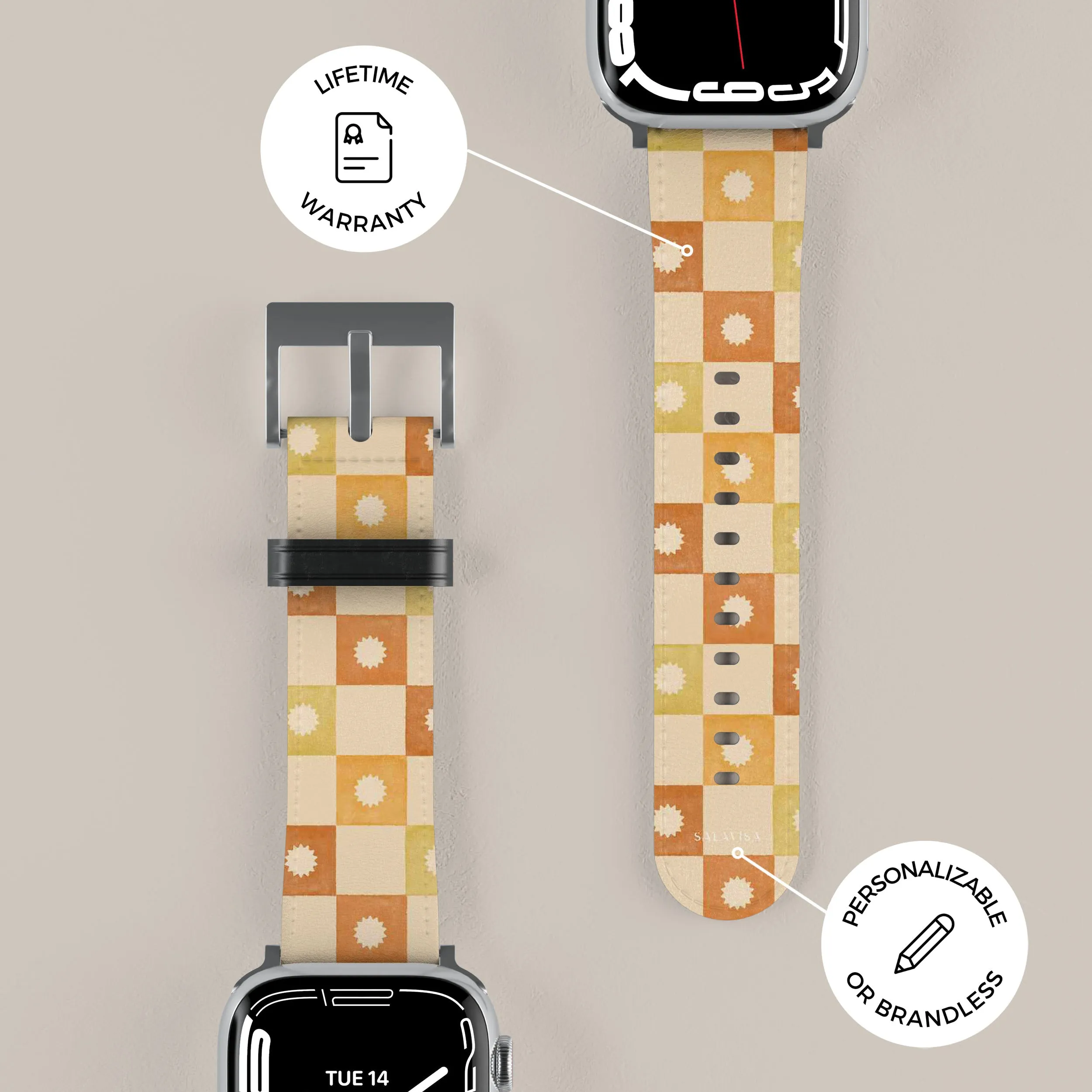 Bestseller Checkered Elegance Apple Watch Band  Limited Stock!