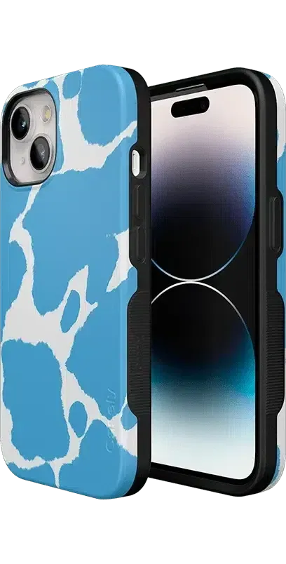 Bestseller Current MOOd | Light Blue Cow Print Case  Going Fast!