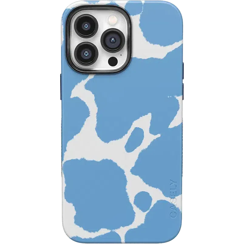 Bestseller Current MOOd | Light Blue Cow Print Case  Going Fast!